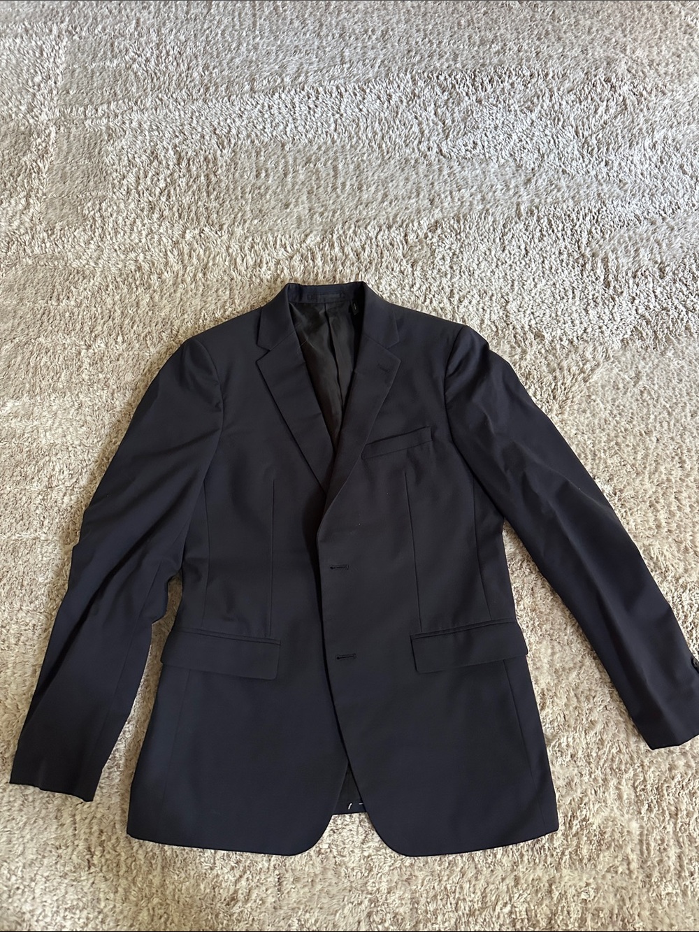 Theory Men's Navy Sport Coat Blazer